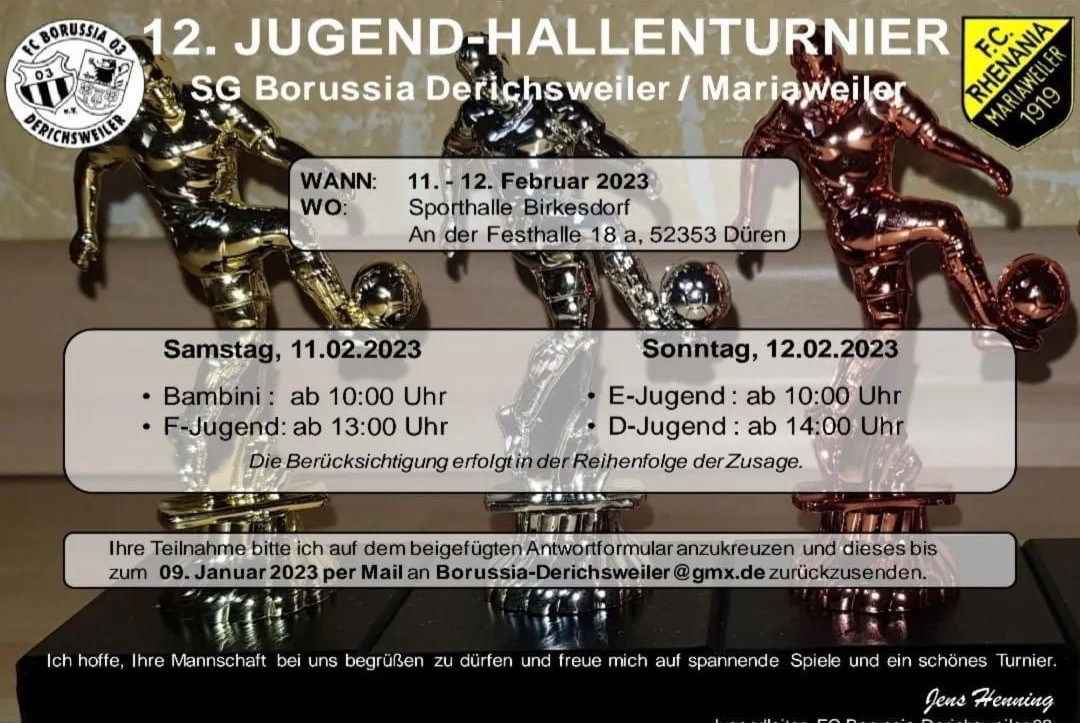 12. Jugend-Hallenturnier
